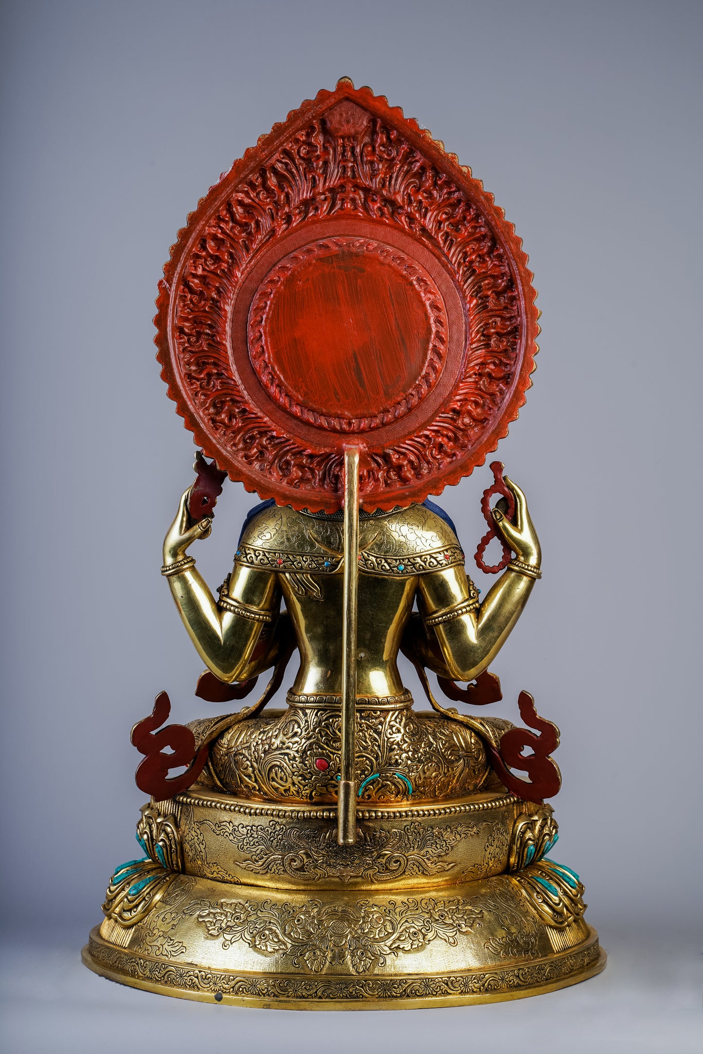 18 inch/ 48 cm Avaloketishvera | སྤྱན་རས་གཟིགས | 四臂觀音