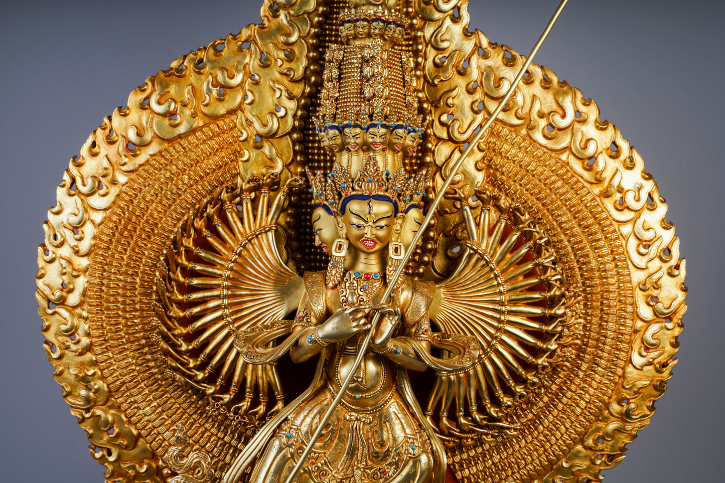 27 inch/ 70 cm Sitatapatra | གདུགས་དཀར་མོ། | 白傘蓋佛頂