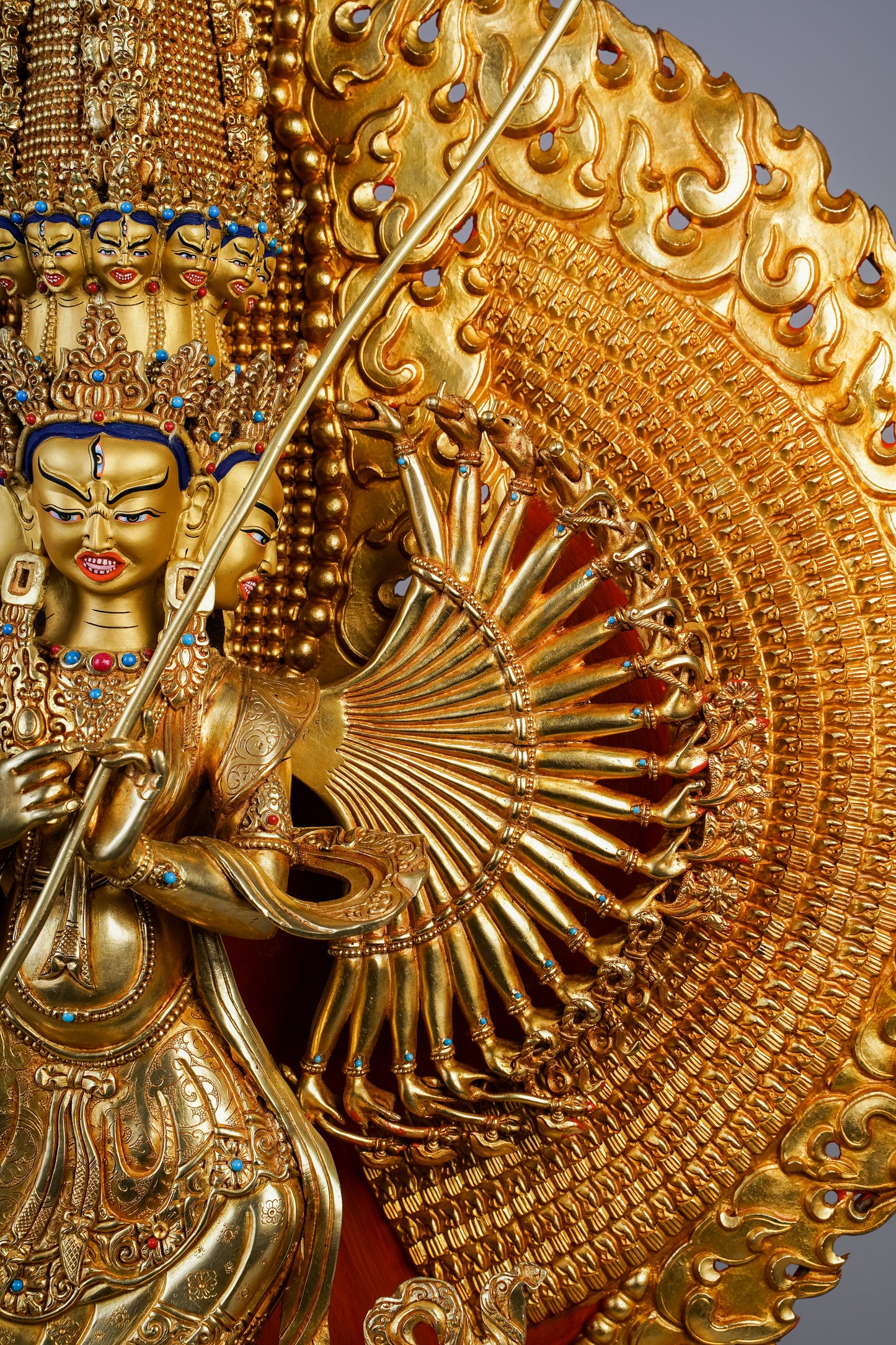 27 inch/ 70 cm Sitatapatra | གདུགས་དཀར་མོ། | 白傘蓋佛頂