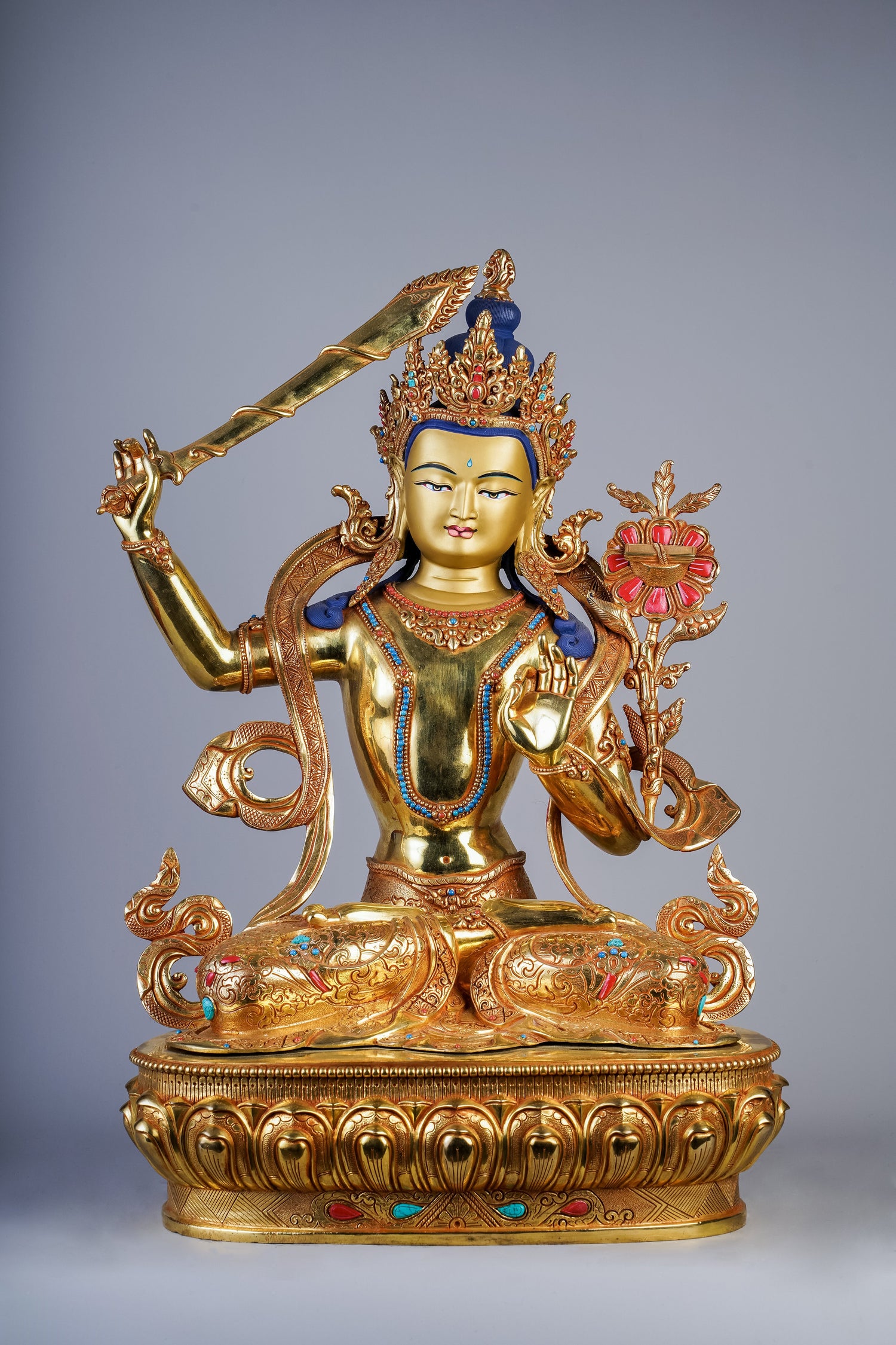 Exquisite Collection of Manjushri Statues