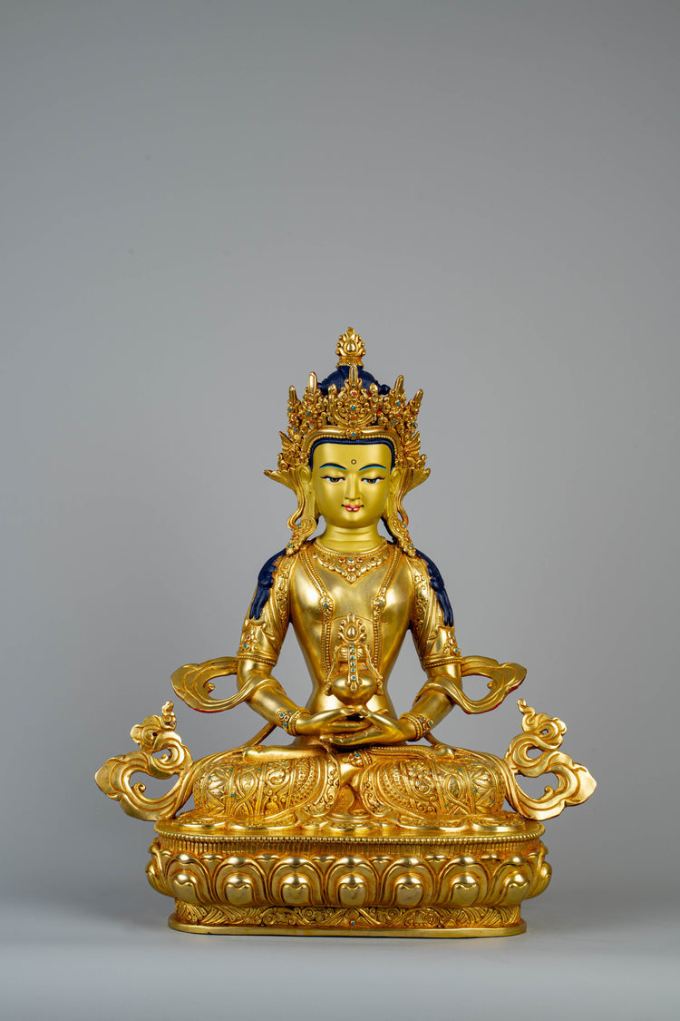 Handmade statues of Amitayus