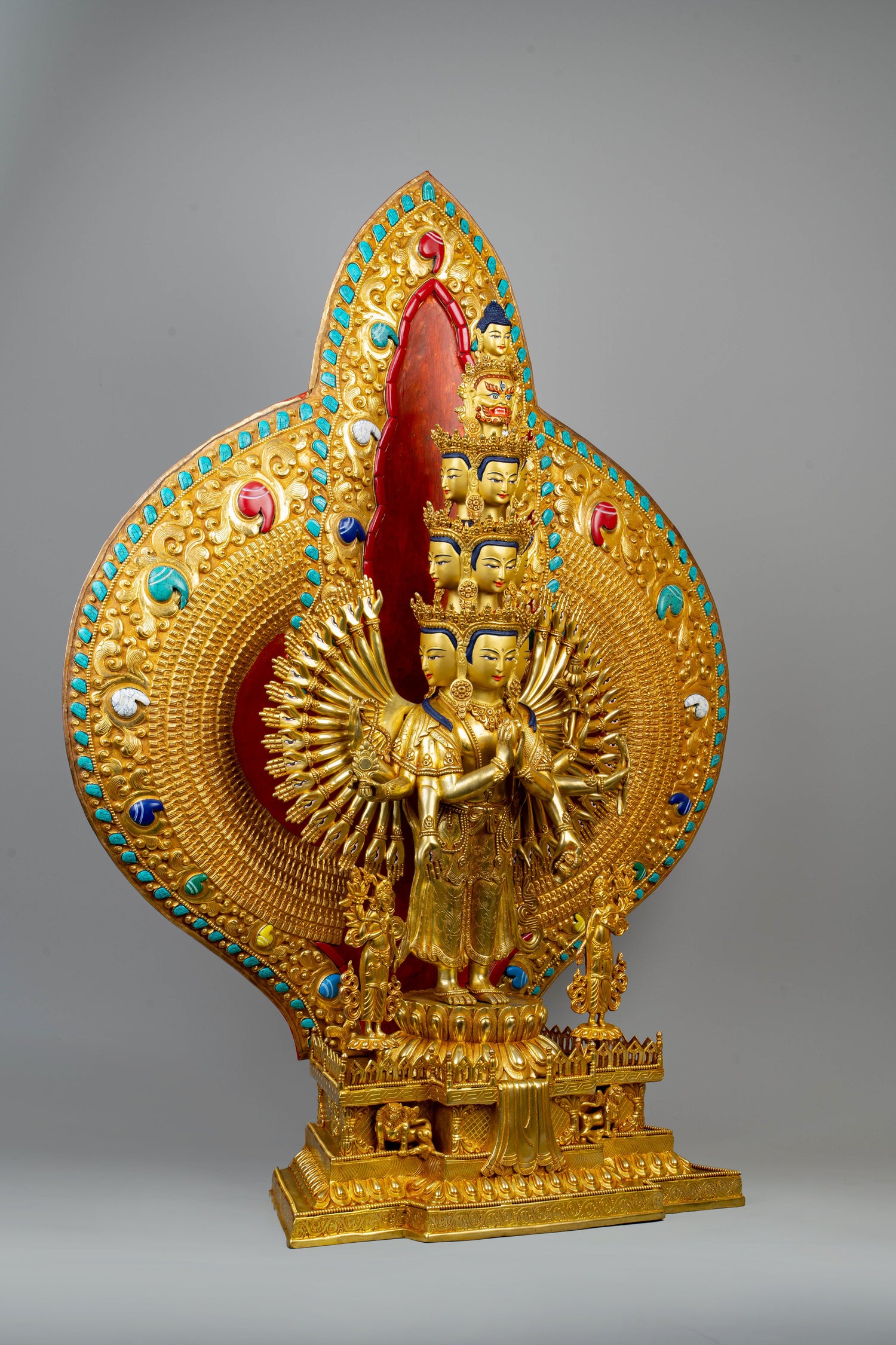 Thousand-Armed Avalokitesvara Statues - The Bodhisattva of Endless Love and Assistance