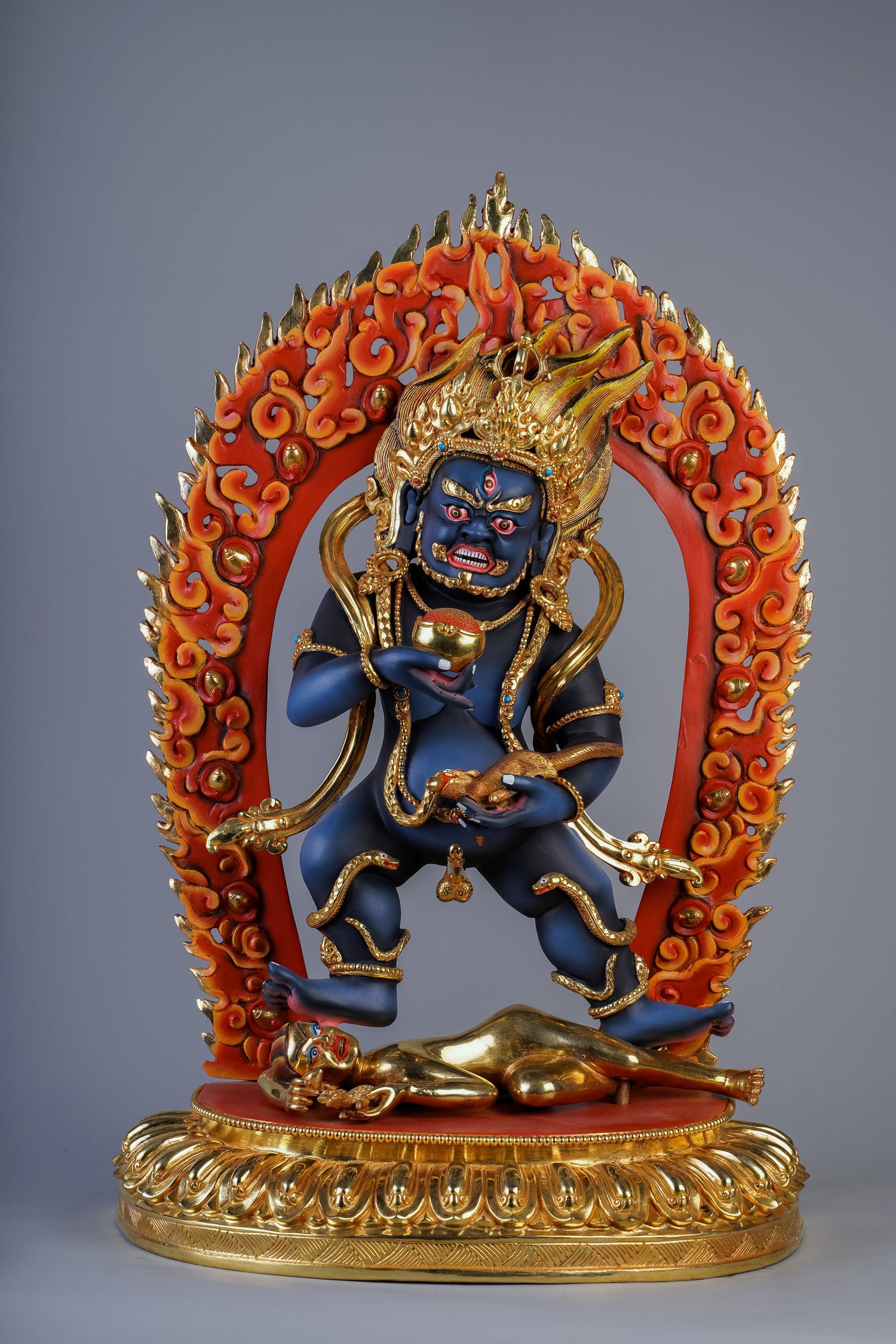 Black Dzambhala Statues: Guardian of Prosperity