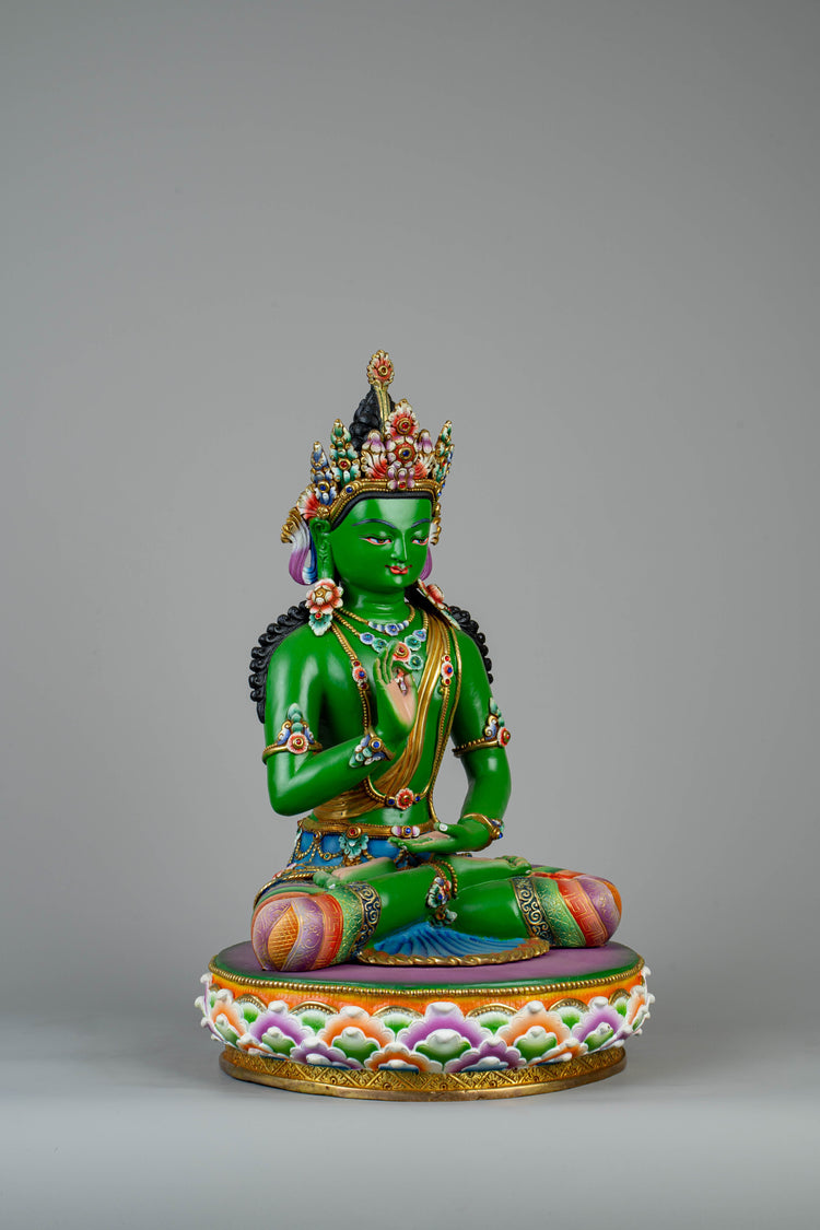 Handmade statues of Amoghasiddhi
