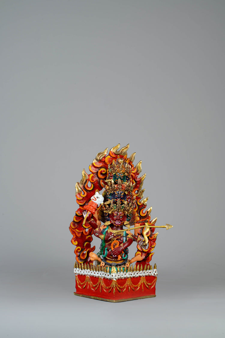 Handmade statues of Rahula