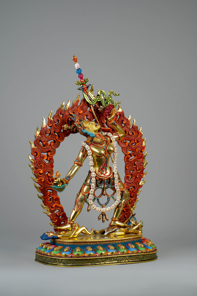 Handmade statues of Vajrayogini