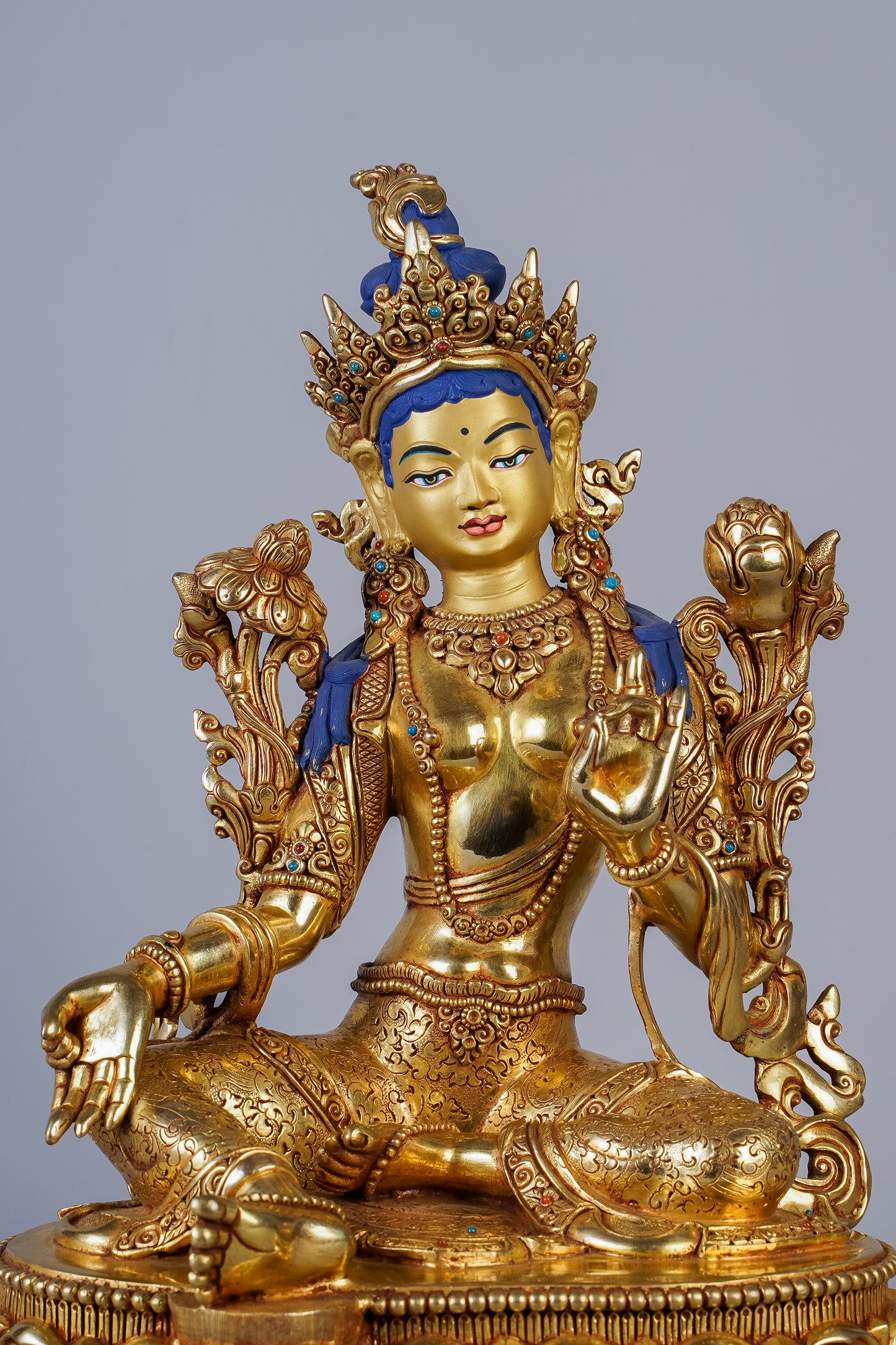 10 inch/ 27 cm Green Tara | སྒྲོལ་མ | 绿度母