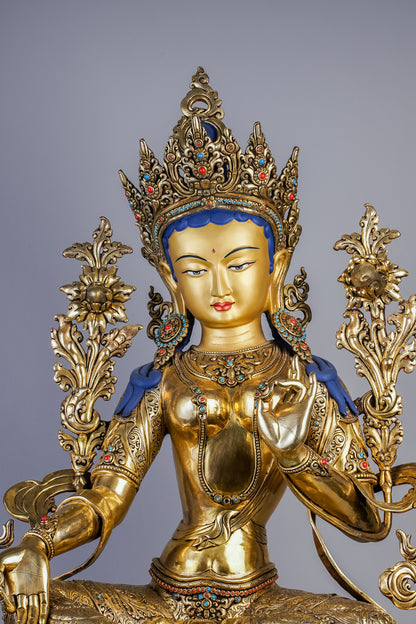 28 inch/ 72 cm Green Tara