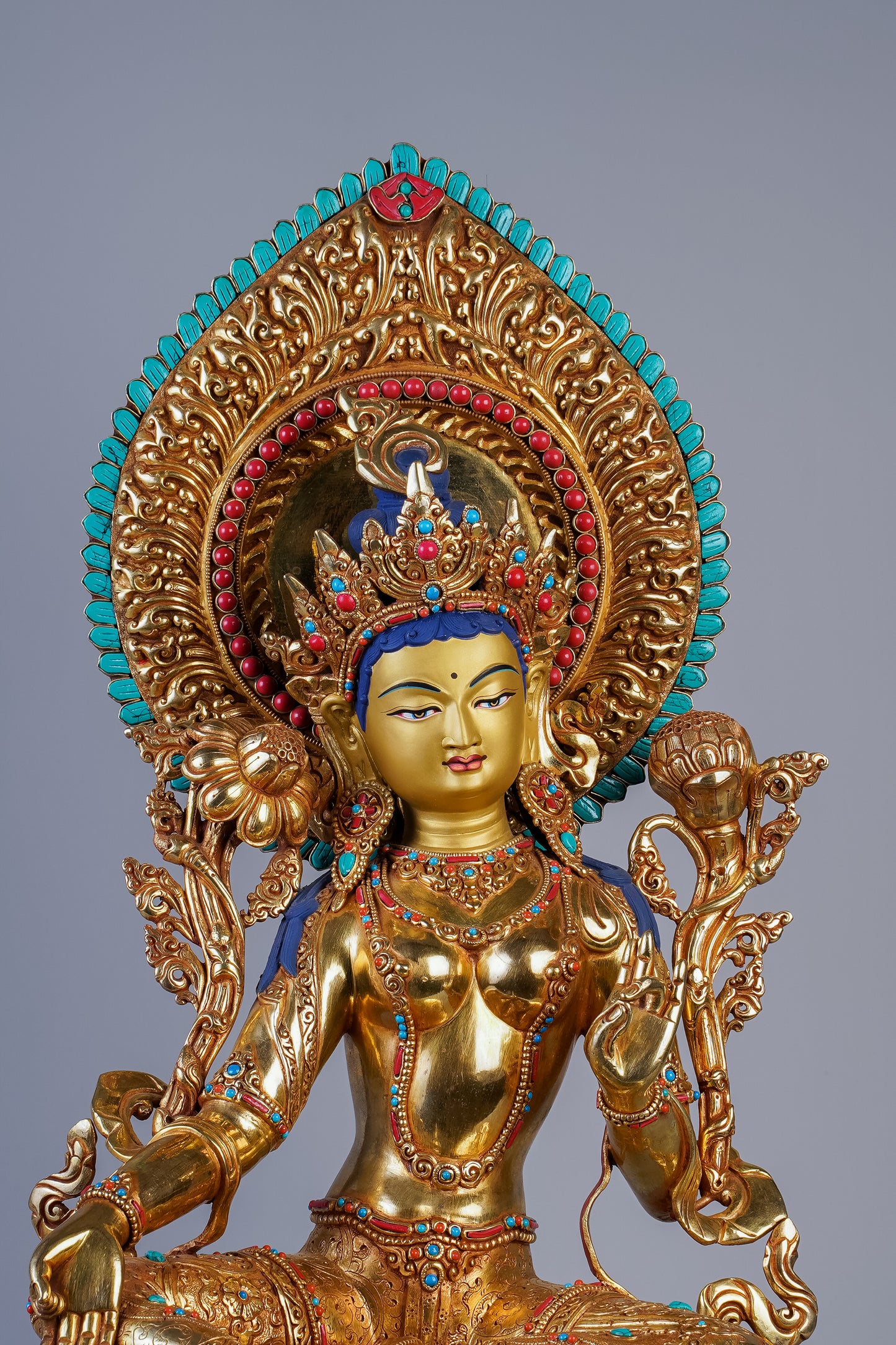 16 inch/ 40 cm Green Tara | སྒྲོན་མ | 绿度母