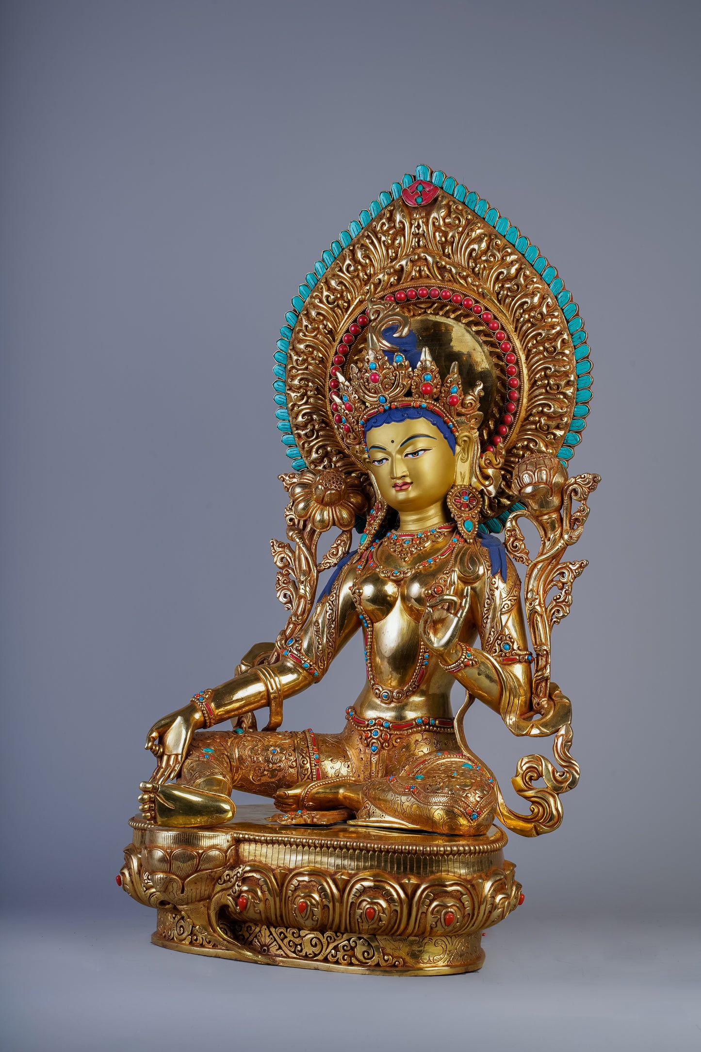 16 inch/ 40 cm Green Tara | སྒྲོན་མ | 绿度母