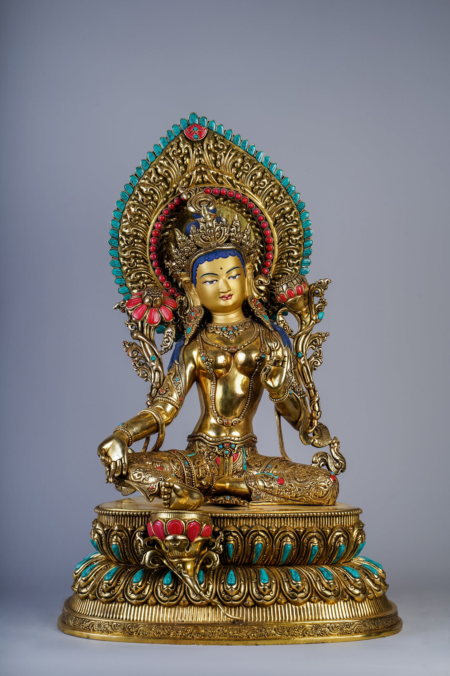 21 inch/ 54 cm Green Tara