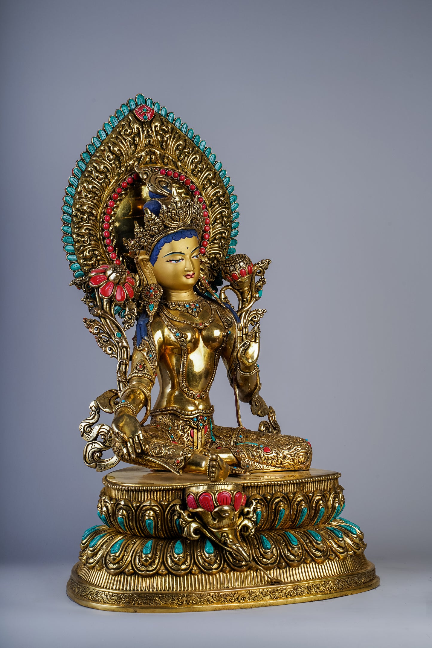 21 inch/ 54 cm Green Tara