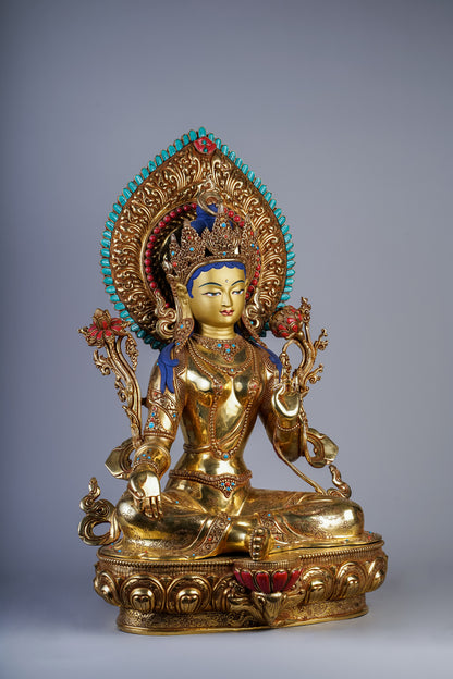 22.5 inch/ 57 cm Green Tara