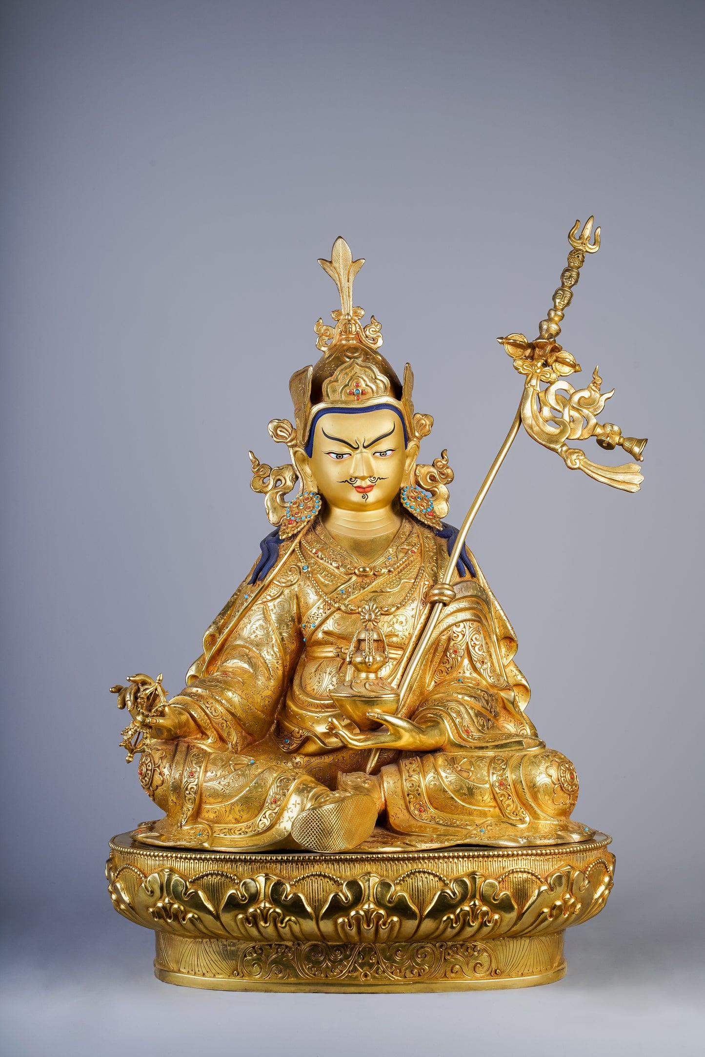 20 inch/ 50 cm Guru Padmasambhava | པདྨ་འབྱུང་གནས། | 莲花生大士