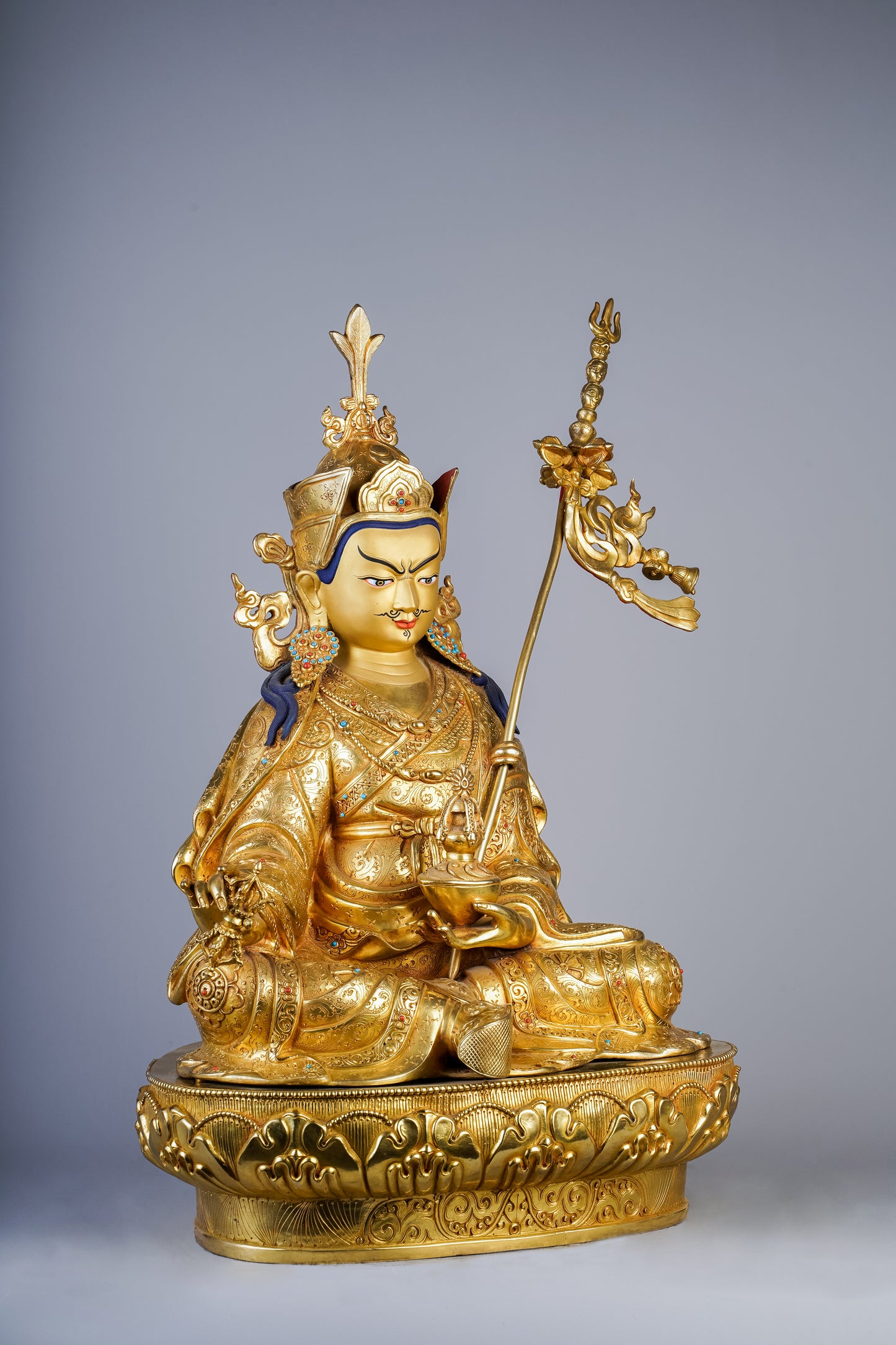 20 inch/ 50 cm Guru Padmasambhava | པདྨ་འབྱུང་གནས། | 莲花生大士