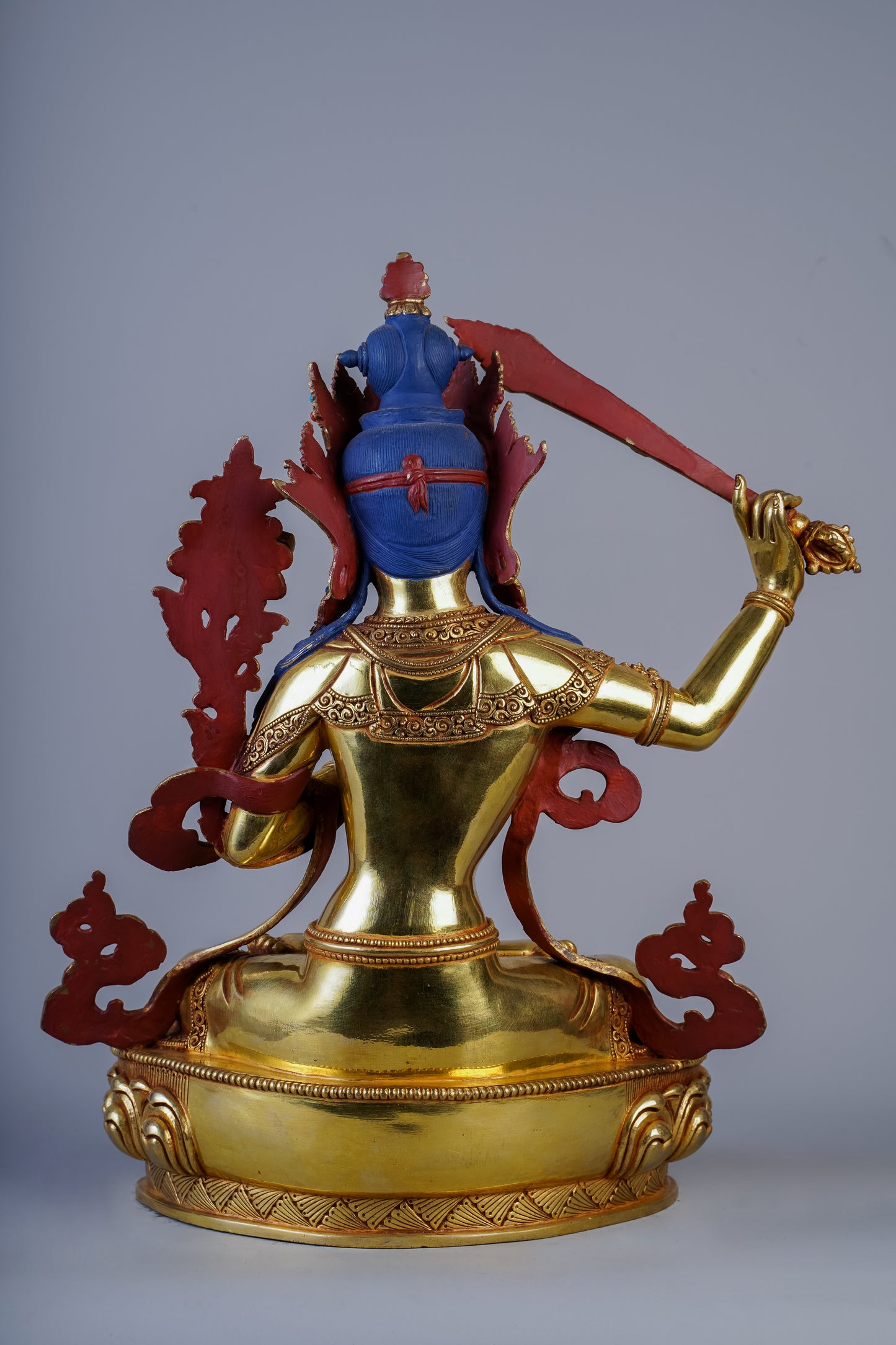 12 inch/ 33 cm Manjushree  | འཇམ་དཔལ་དབྱངས། | 文殊菩萨