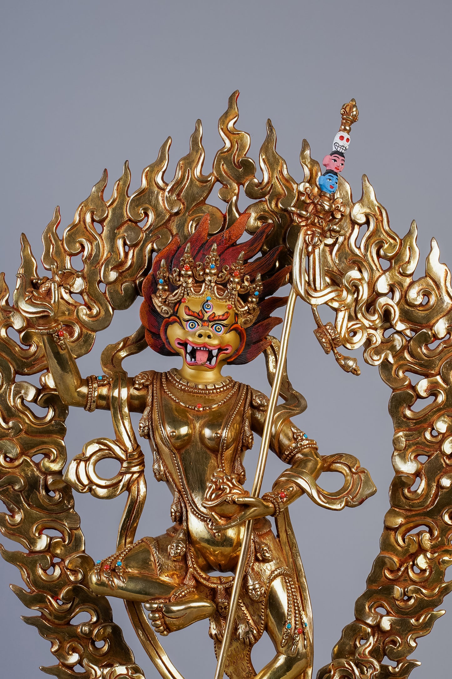 14 inch/ 40 cm Singha Jogini | སེང་དོང་མ་ | 狮面如意金刚