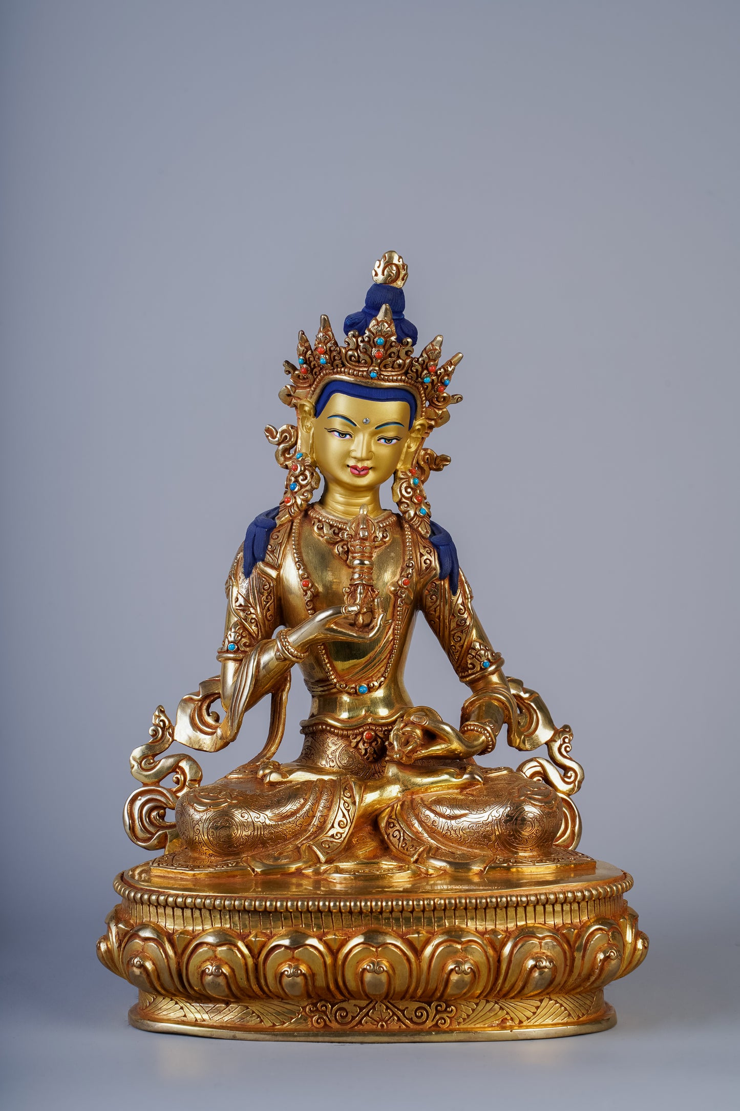 10 inch/ 27 cm Vajrasattva | རྡོ་རྗེ་སེམས་དཔའ། | 金剛薩埵菩薩