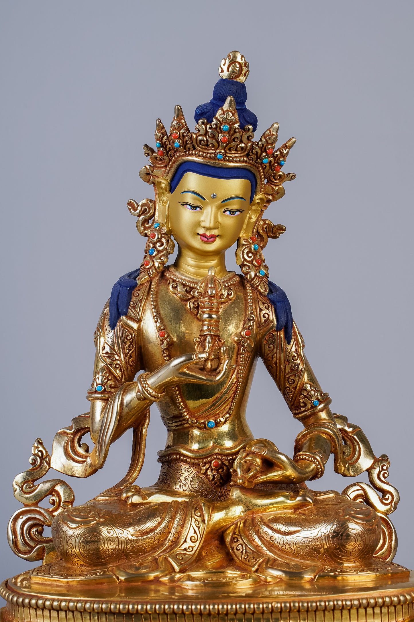 10 inch/ 27 cm Vajrasattva | རྡོ་རྗེ་སེམས་དཔའ། | 金剛薩埵菩薩