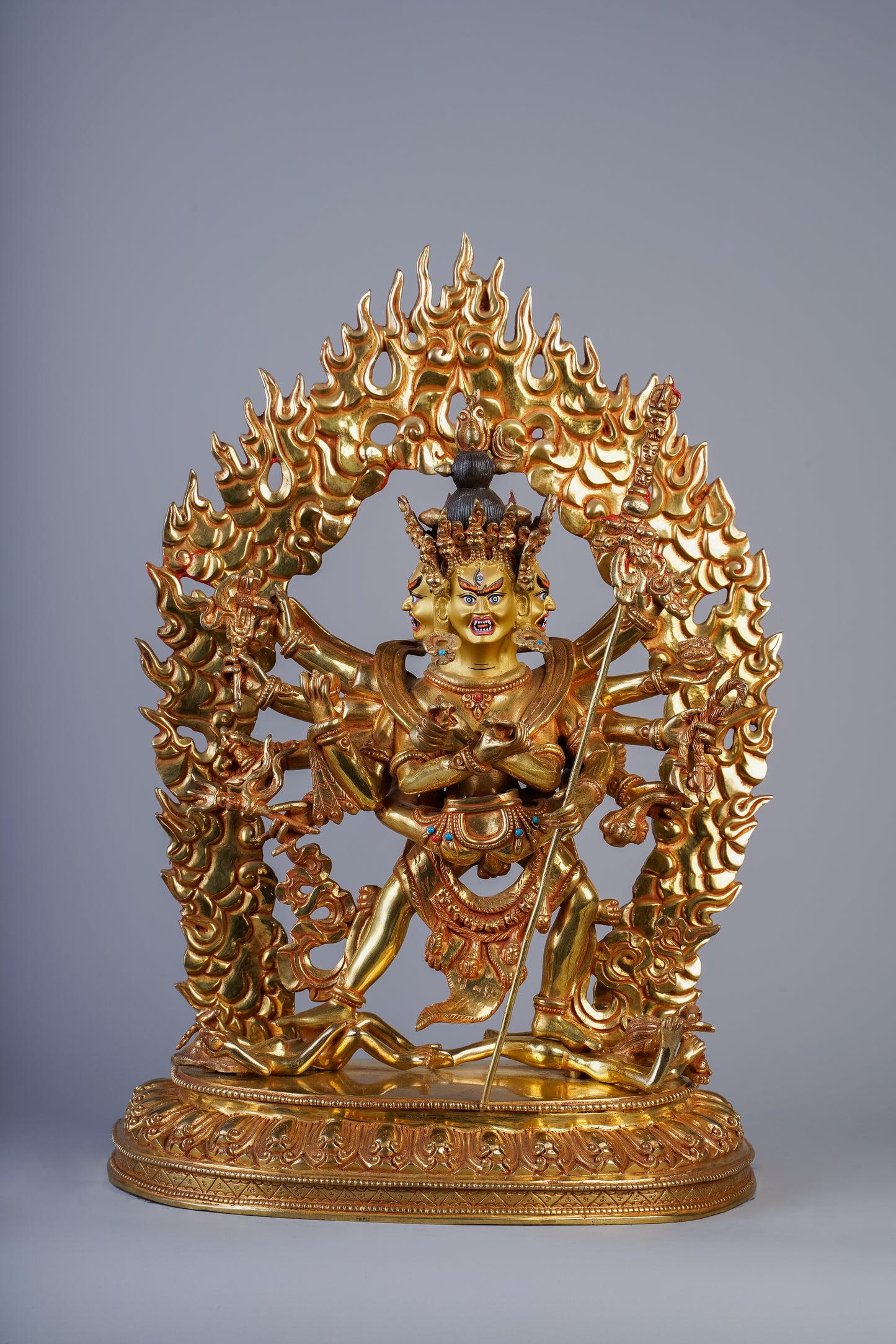 12 inch/ 35 cm Chakrasamvara |  འཁོར་ལོ་བཟང་པོ་ | 轮宝金刚