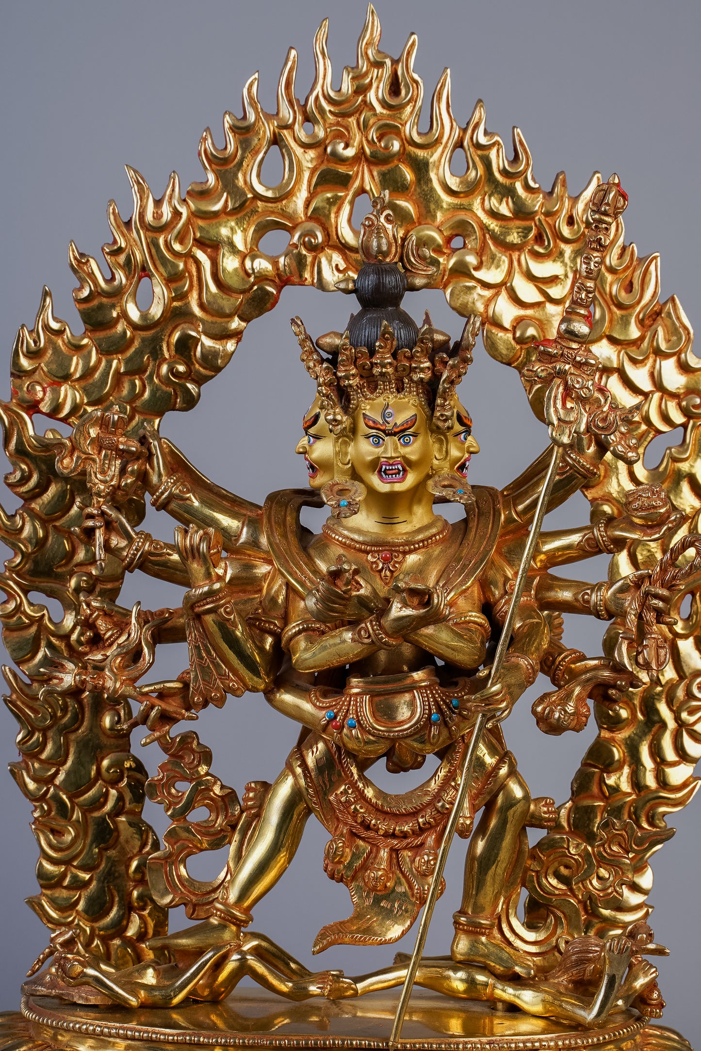 12 inch/ 35 cm Chakrasamvara |  འཁོར་ལོ་བཟང་པོ་ | 轮宝金刚