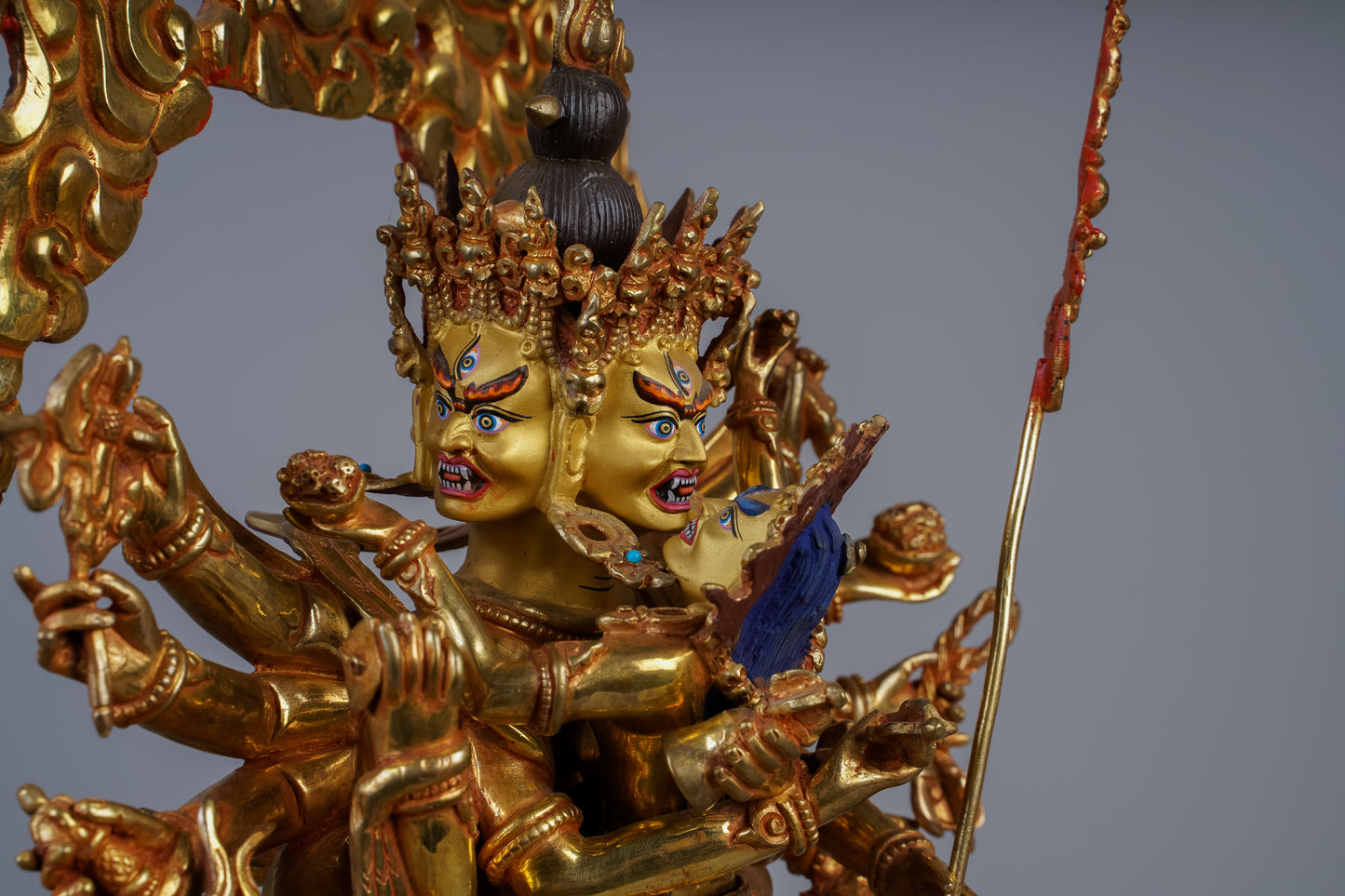 12 inch/ 35 cm Chakrasamvara |  འཁོར་ལོ་བཟང་པོ་ | 轮宝金刚