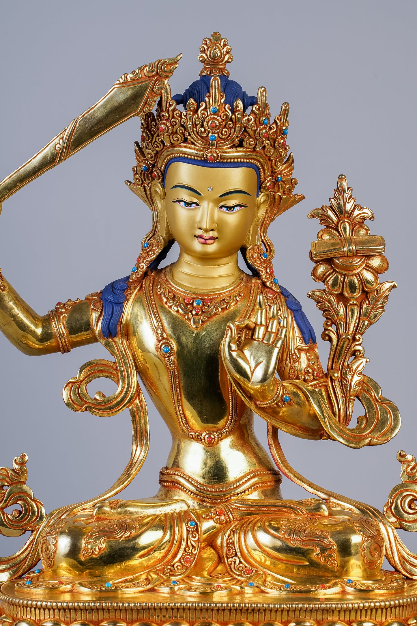 12 inch/ 33 cm Manjushree | འཇམ་དཔལ་དབྱངས། | 文殊菩萨