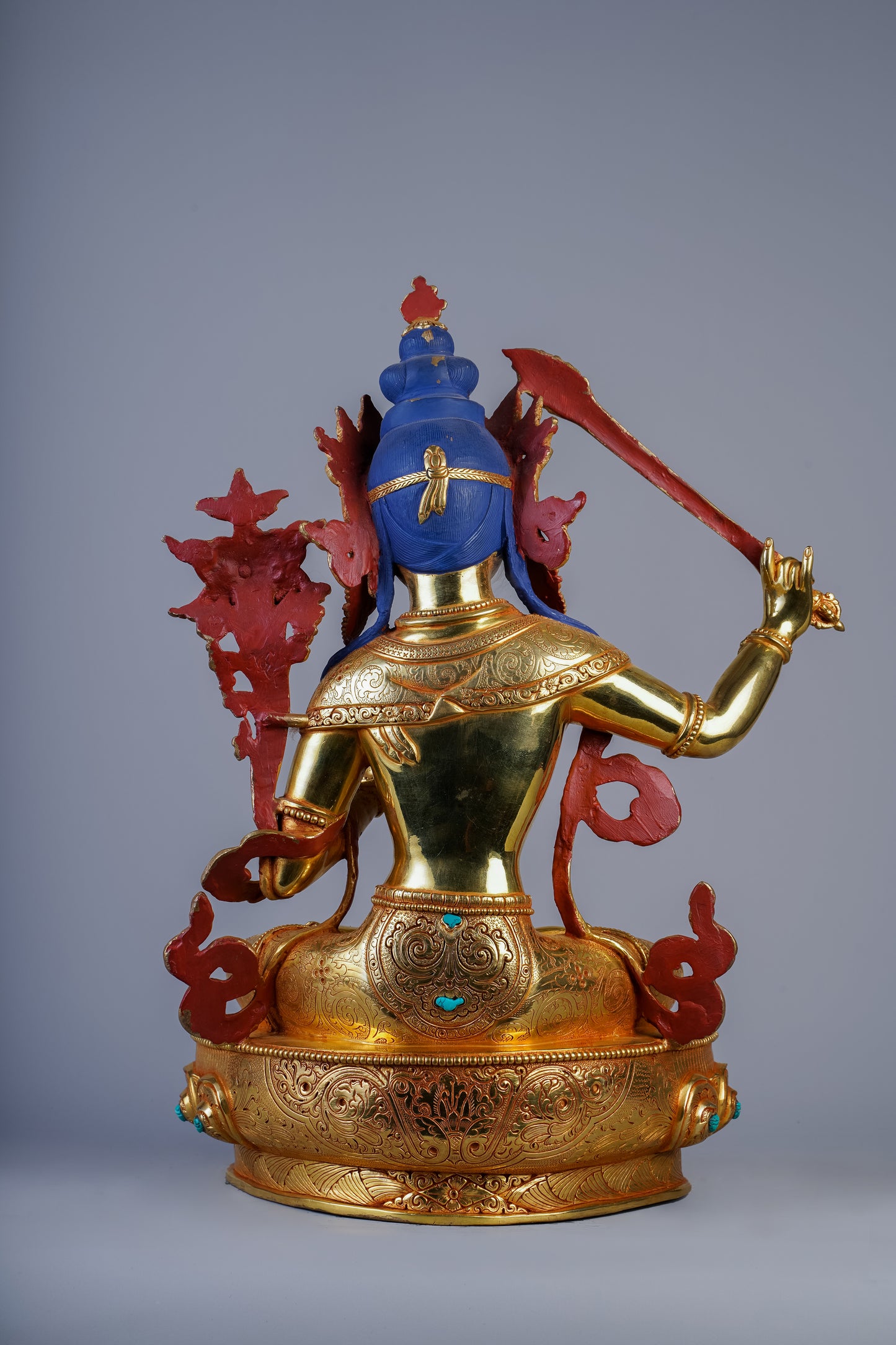 12 inch/ 37 cm Manjushree | འཇམ་དཔལ་དབྱངས། | 文殊菩萨