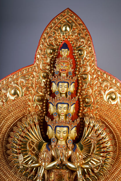 32 inch/ 83 cm Thousand-Armed Avalokitesvara