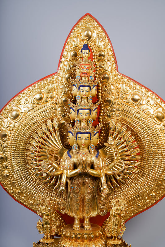 32 inch/ 82 cm Thousand-Armed Avalokitesvara