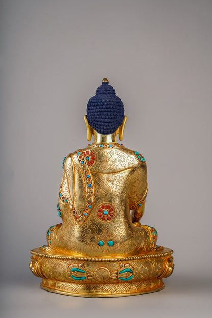 9.5 inch/ 24 cm Shakyamuni Buddha