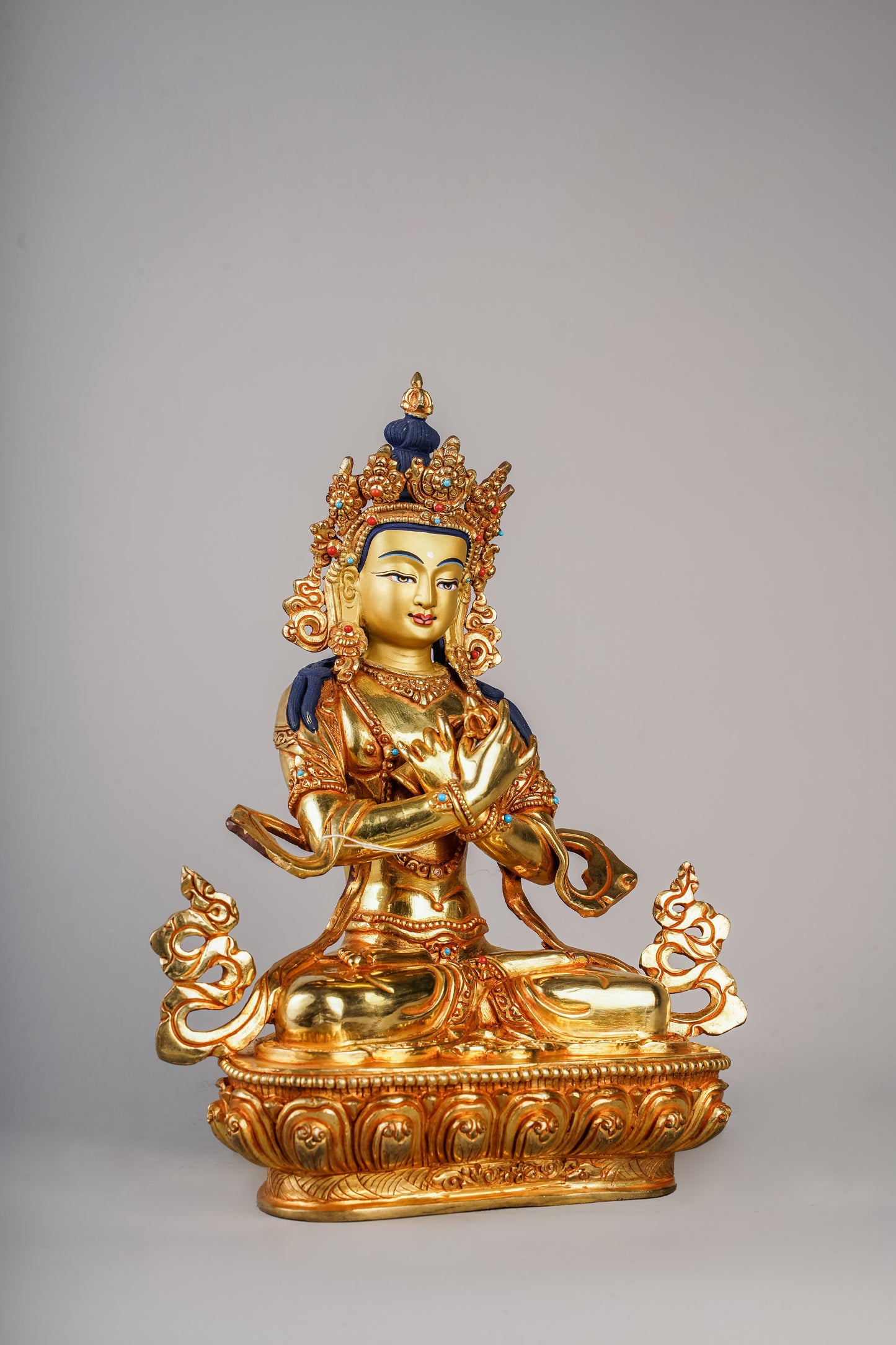 8 inch/ 23 cm Vajradhara | རྡོ་རྗེ་ཆང་། | 多杰羌佛