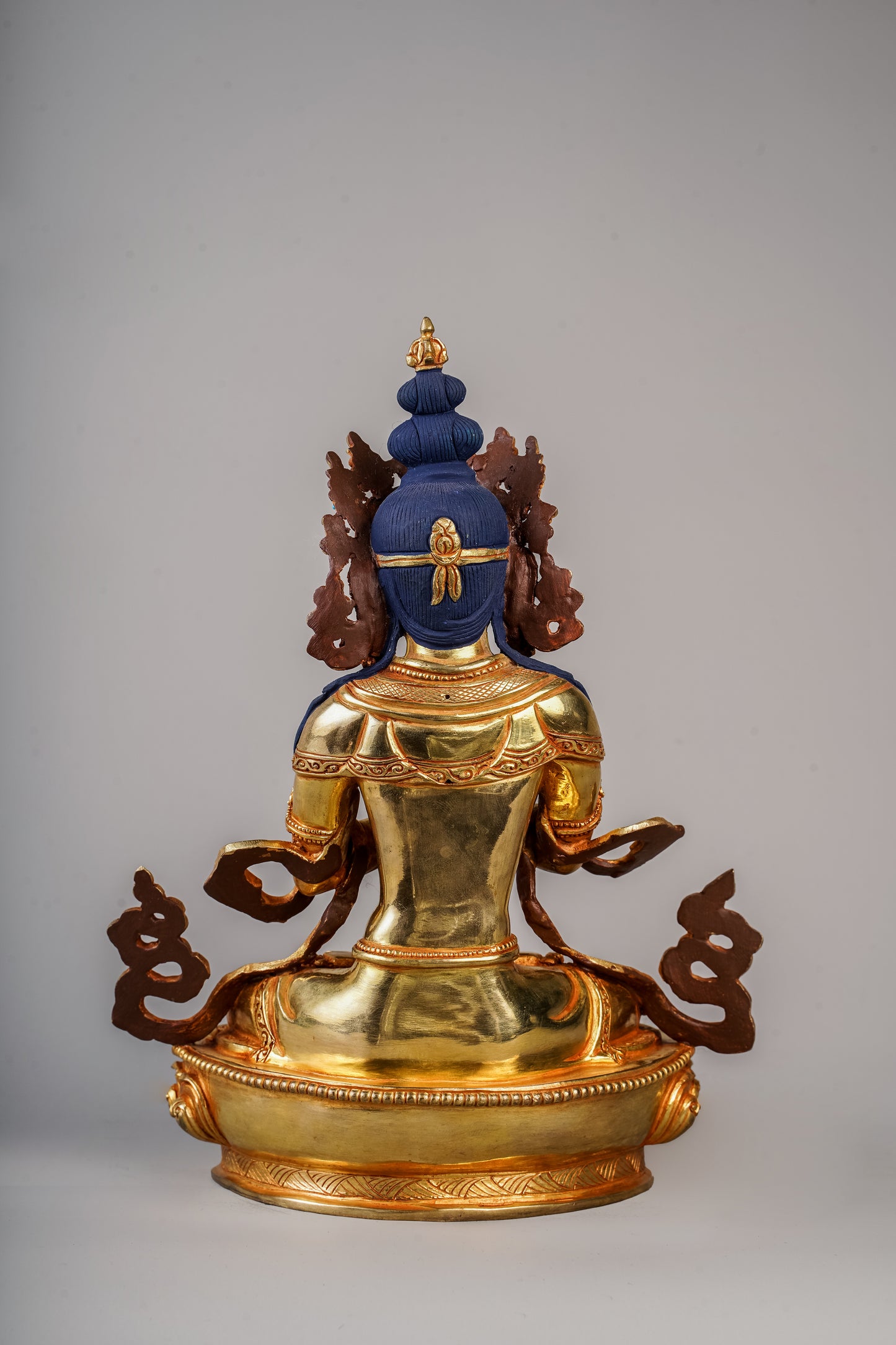 8 inch/ 23 cm Vajradhara | རྡོ་རྗེ་ཆང་། | 多杰羌佛