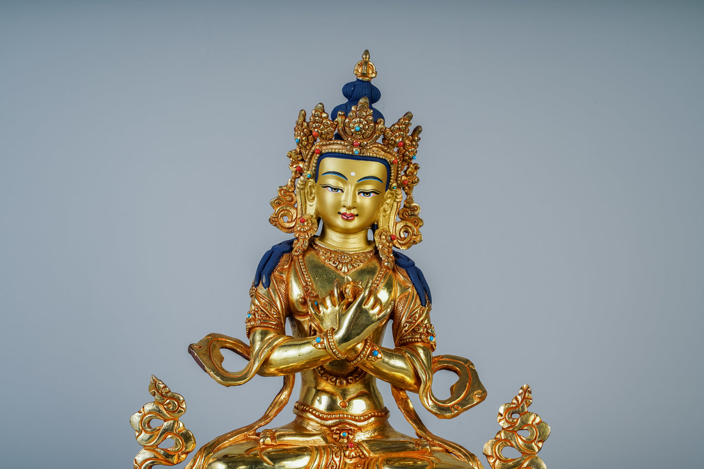 8 inch/ 23 cm Vajradhara | རྡོ་རྗེ་ཆང་། | 多杰羌佛