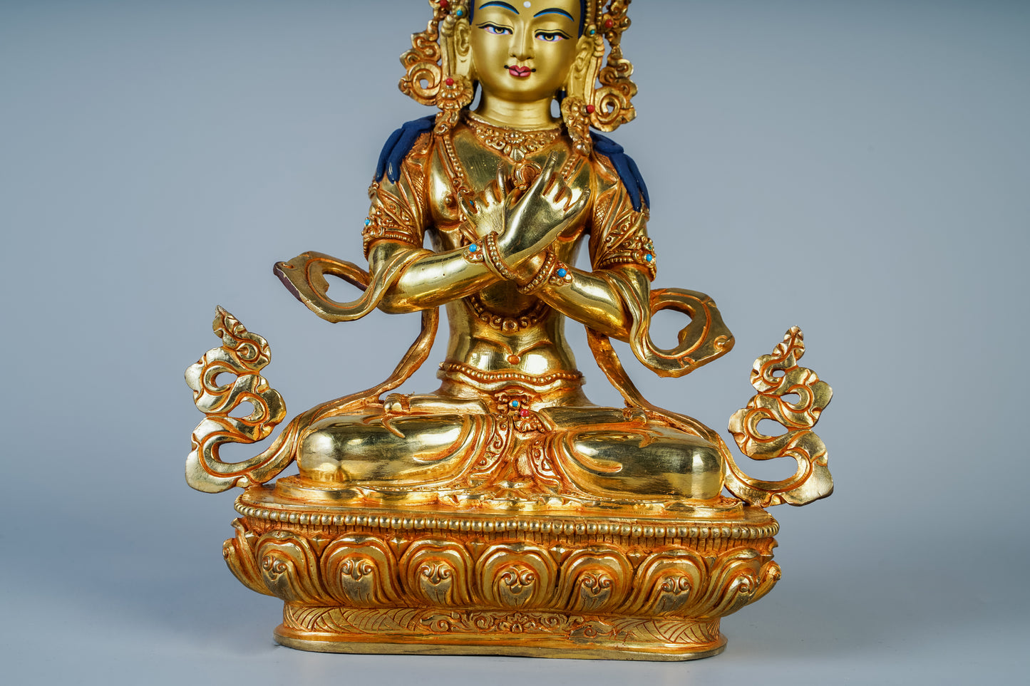 8 inch/ 23 cm Vajradhara | རྡོ་རྗེ་ཆང་། | 多杰羌佛