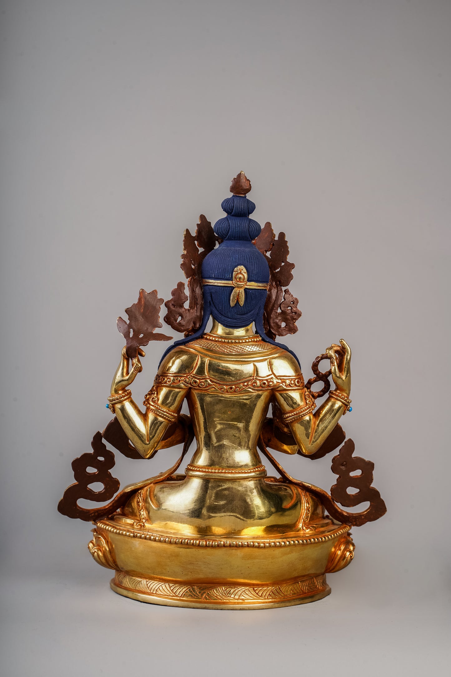9.5 inch/ 24 cm Four-Armed Avalokitesvara