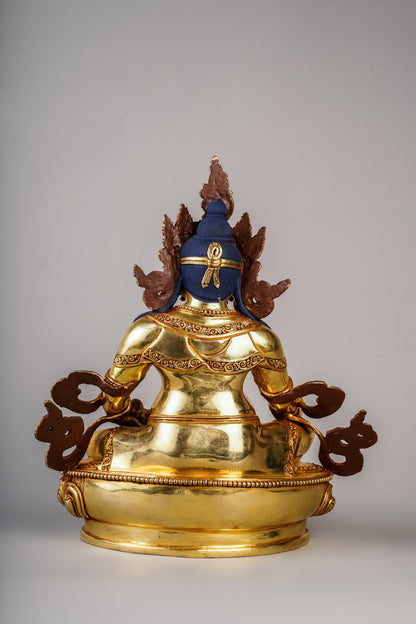 9.5 inch/ 24 cm Yellow Dzambhala