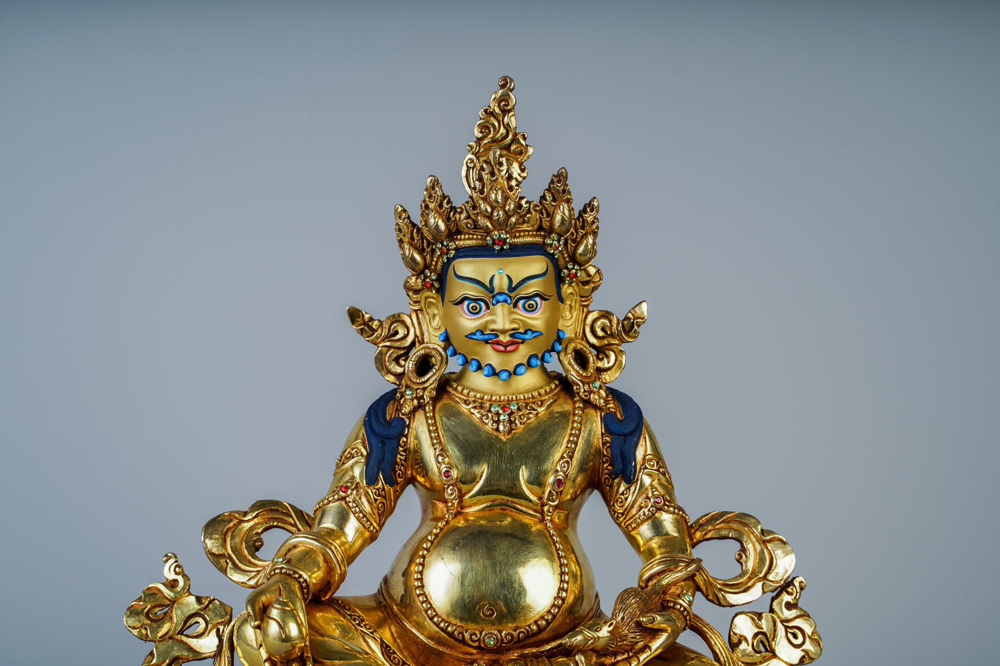 9.5 inch/ 24 cm Yellow Dzambhala