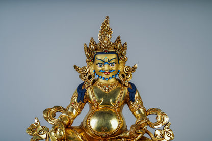 9.5 inch/ 24 cm Yellow Dzambhala