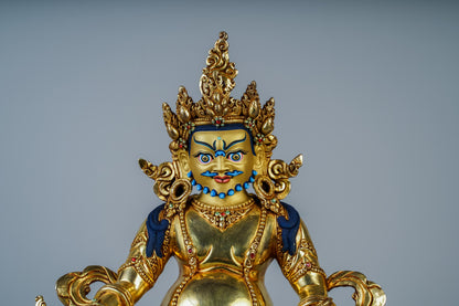 9.5 inch/ 24 cm Yellow Dzambhala