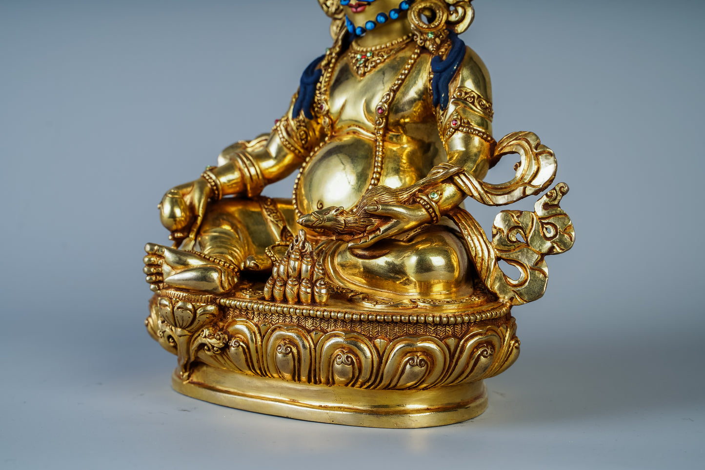 9.5 inch/ 24 cm Yellow Dzambhala