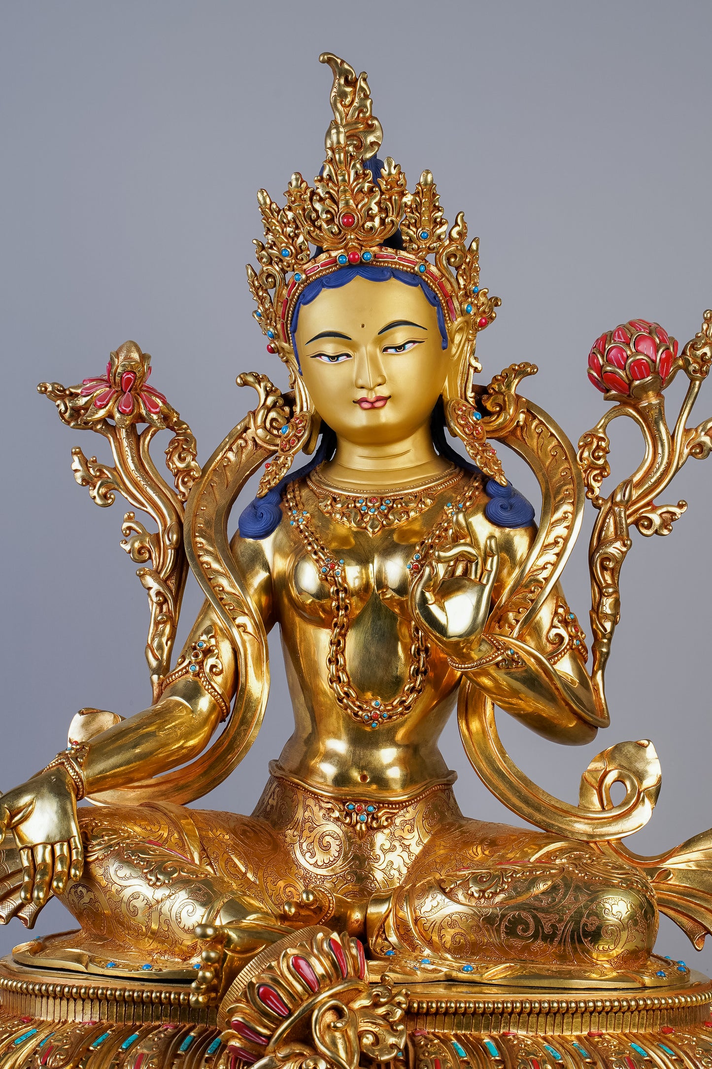 20 inch/ 52 cm Green Tara | སྒྲོལ་མ | 绿度母