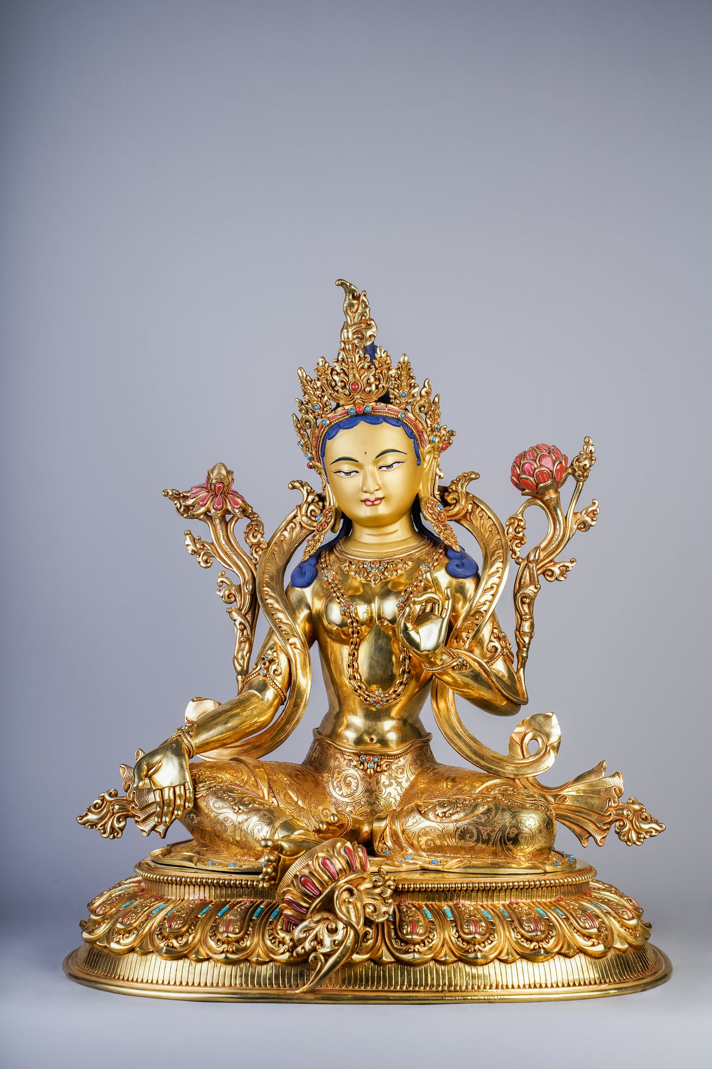 20 inch/ 52 cm Green Tara | སྒྲོལ་མ | 绿度母