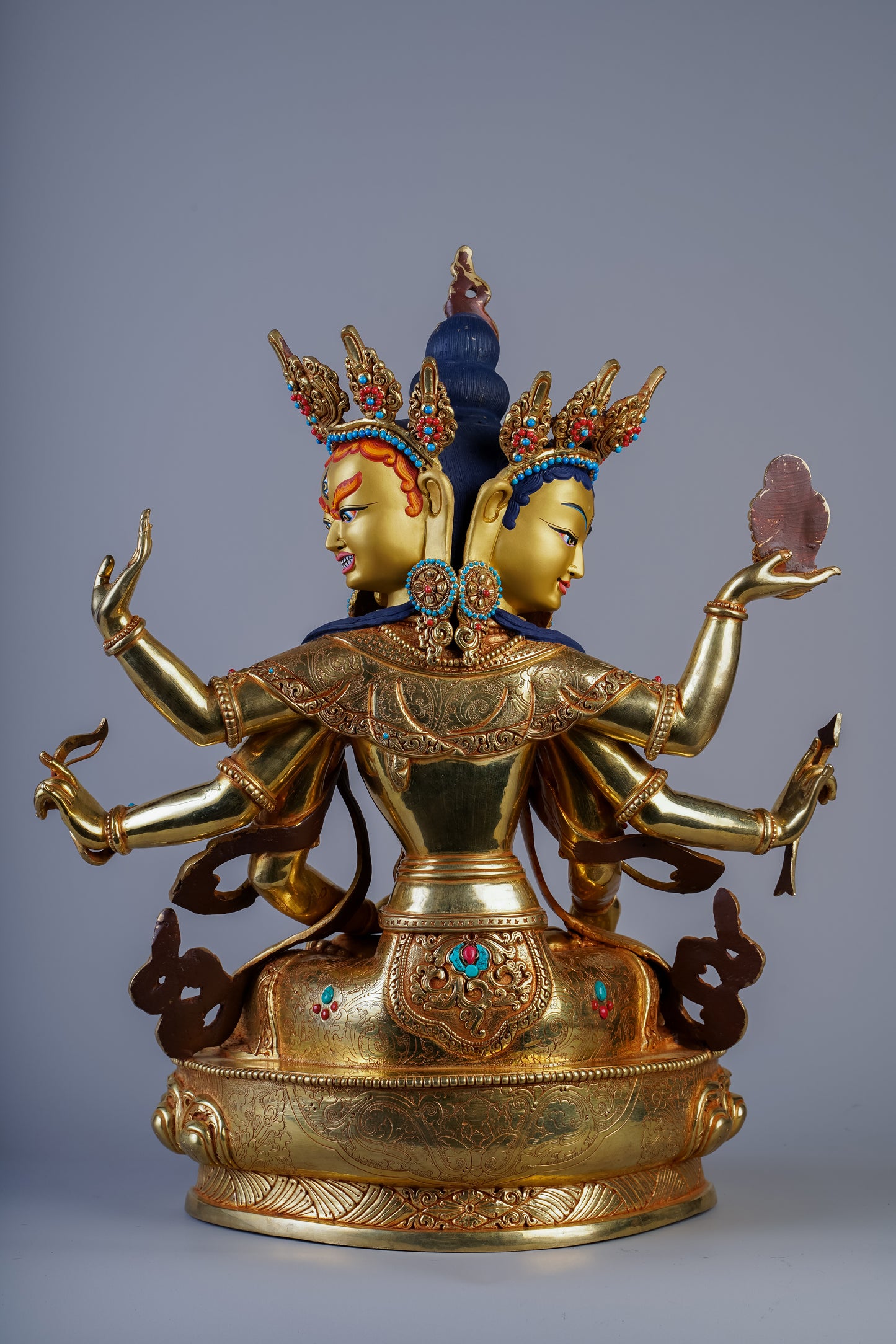 14 inch/ 39 cm Usnisavihaya | Namgyalma | གཙུག་གཏོར་རྣམ་རྒྱལ་མ། | 佛頂尊勝佛母