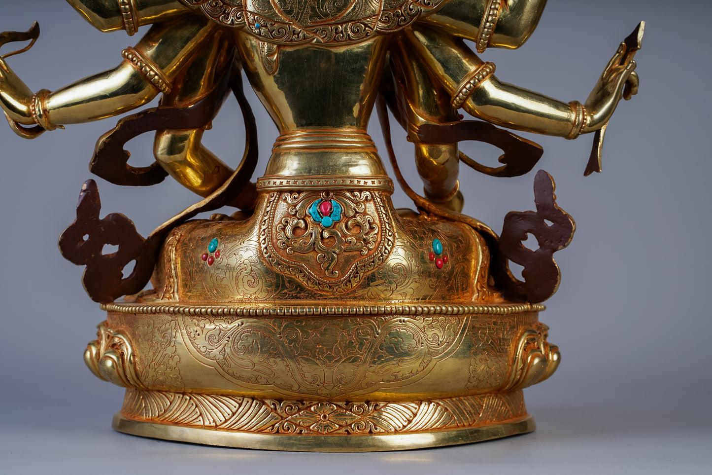 14 inch/ 39 cm Usnisavihaya | Namgyalma | གཙུག་གཏོར་རྣམ་རྒྱལ་མ། | 佛頂尊勝佛母