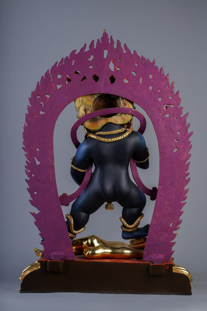 20 inch/ 51 cm Black Dzambhala