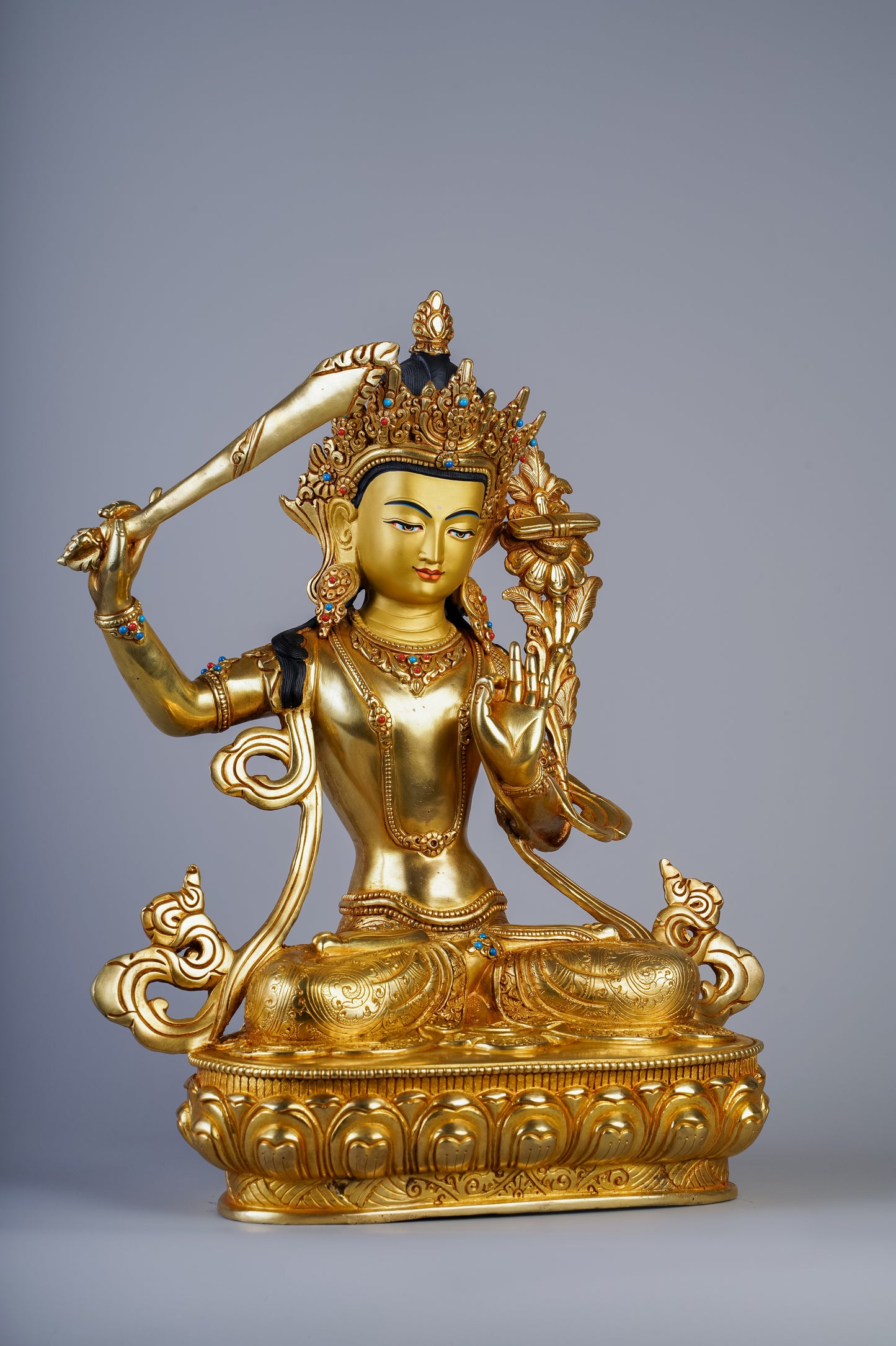 12 inch/ 33 cm Manjushree |  འཇམ་དཔལ་དབྱངས། | 文殊菩萨