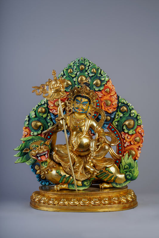 12 inch/ 30 cm Singha Jambhala | ཛམ་བྷ་ལ  |  辛哈财神