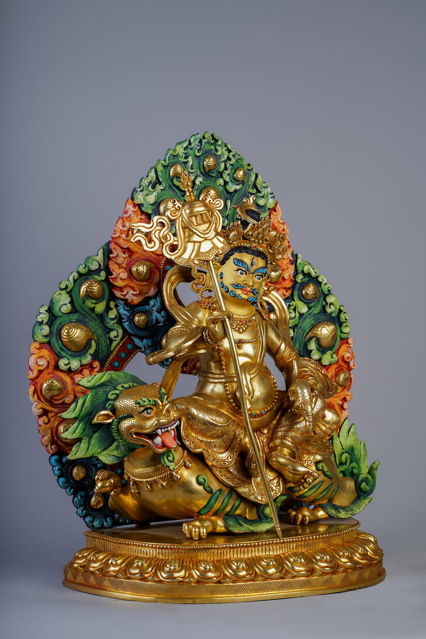 12 inch/ 30 cm Singha Jambhala | ཛམ་བྷ་ལ  |  辛哈财神