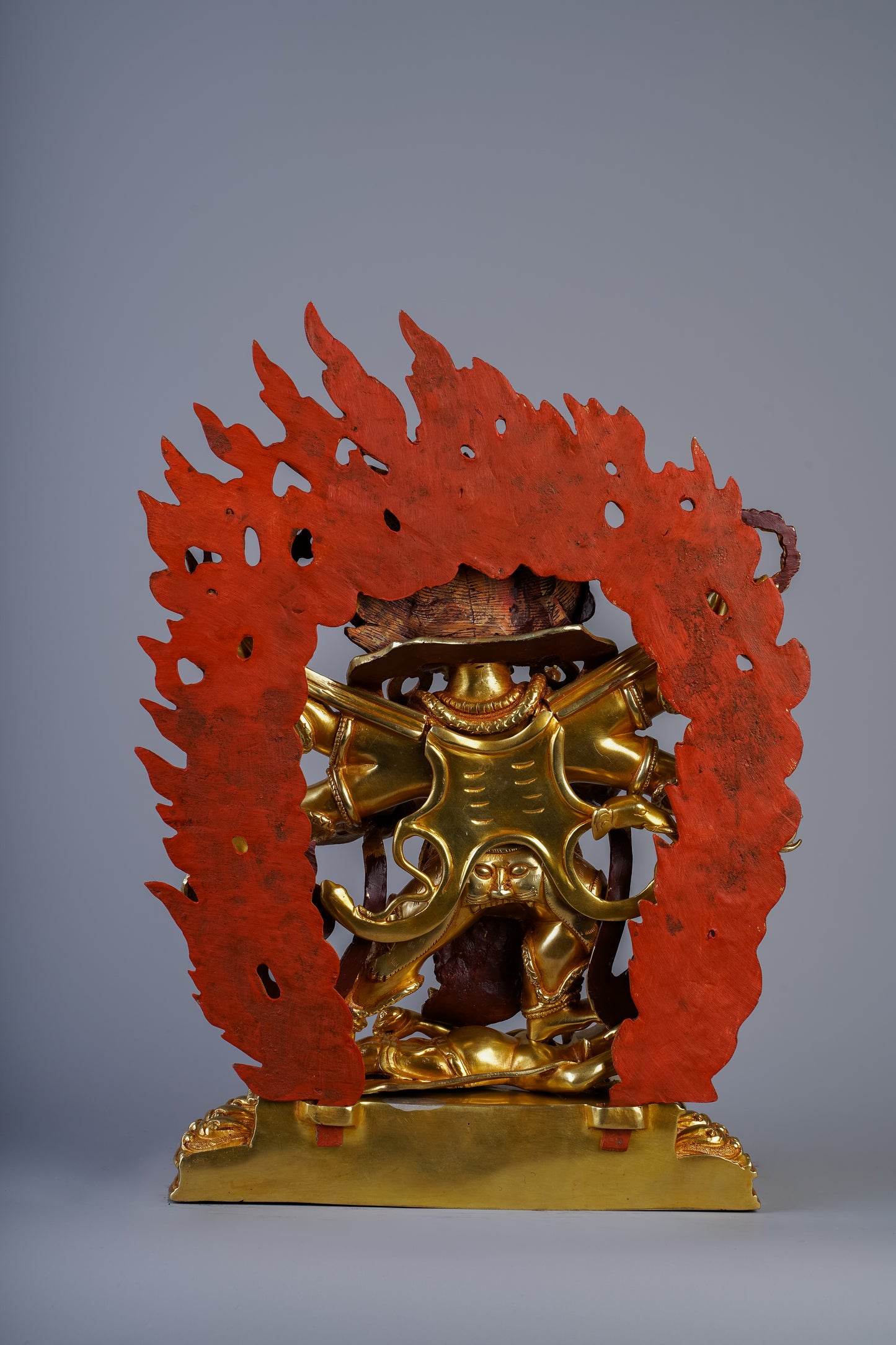 12 inch/ 30 cm Six Armed Mahakala | མགོན་པོ།  | 大黑天